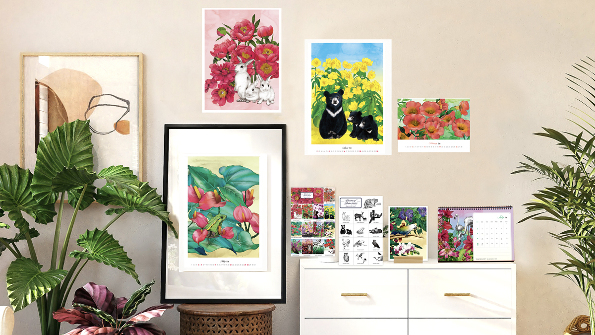 나를 사랑하고, 나에게 힘을주는 2023년 벨라의 정원 캘린더