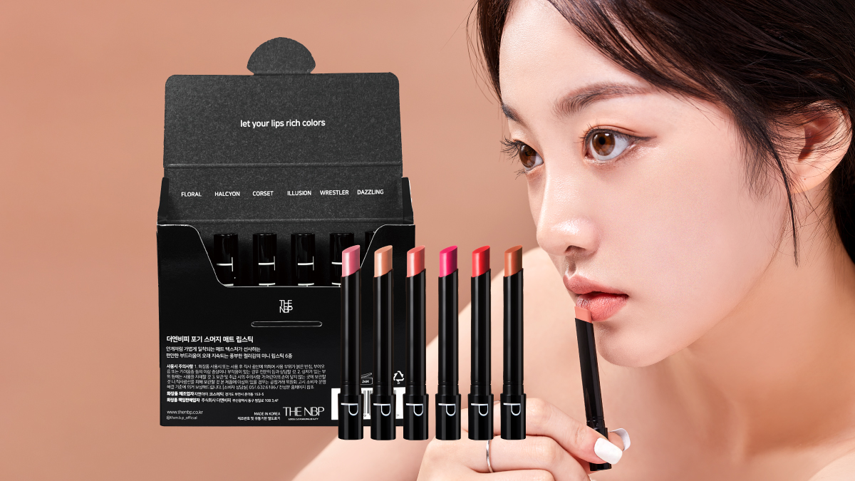 [6色约1万韩元]美妆达人疯抢的新质感，轻盈晕染唇膏