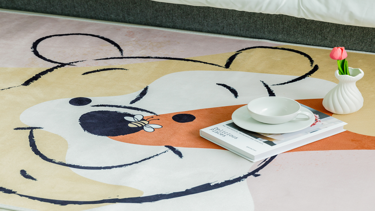[Encore] [Disney Washable Rug] Cute Rugs Made Easy to Clean!