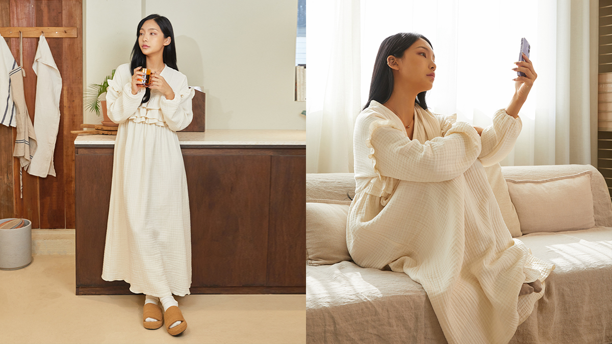 모든 여성을 위한, 따뜻한 겨울나기 프로젝트 | 브라 없이 편안한 홈웨어