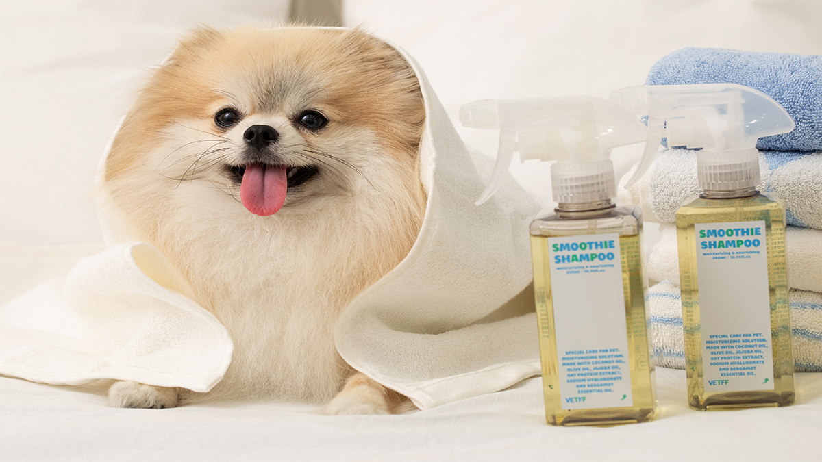 [獣医師開発] 手軽に使えるスプレータイプのペットシャンプー