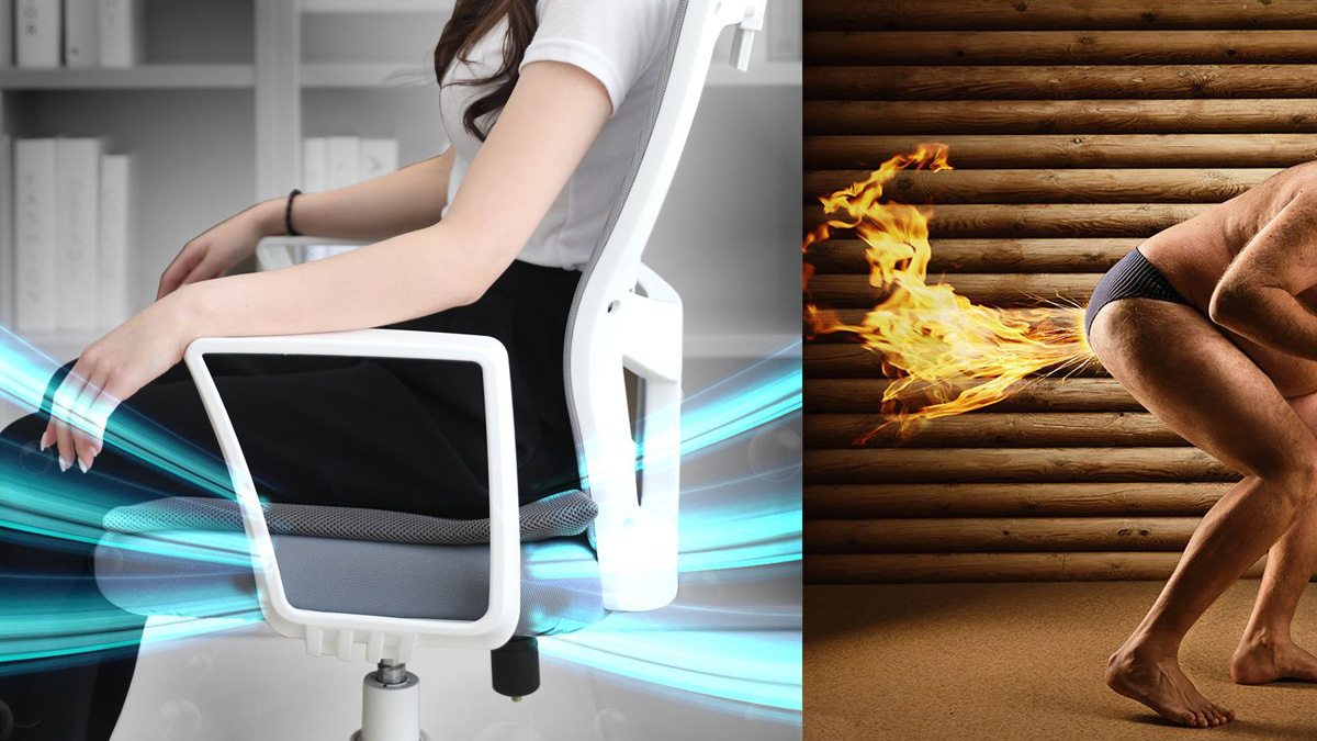 坐垫竟能除臭？用“噗~票”坐垫，偷偷放屁的尴尬一扫而空