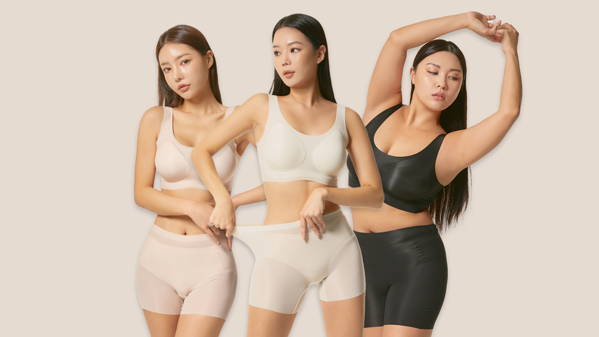 [A-E Cup] Liberation Bra for Big Sizes Ultra-Slim Lightweight Bra & Panty Set