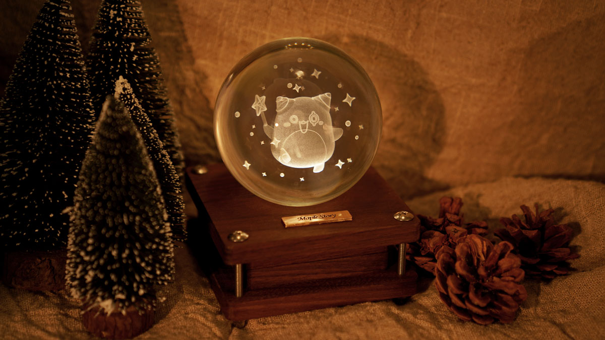 Cumulative 200M x MapleStory | Adjustable Mood Light Pink Bean Protects Your Lonely Nights