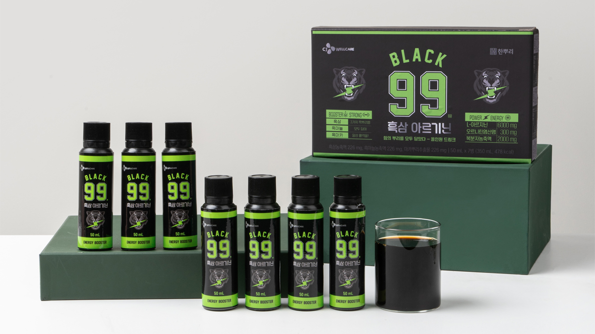 [CJ’s Ultra-Concentrated Ampoule] 6000mg Arginine + Maca + Black Ginseng + Black Garlic + Bokbunja
