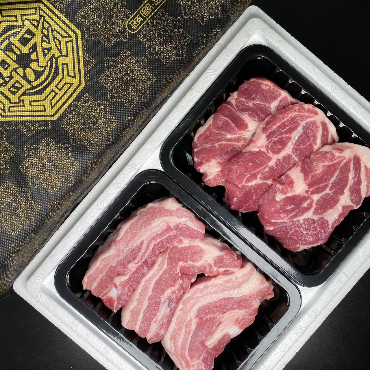 [春节前发货] 韩国0.3%顶级斑点猪礼盒 青年肉品
