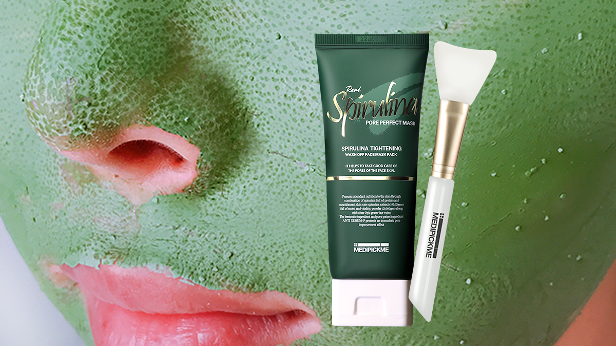 Pore-Tightening in Just One Use! Clinically Proven 4-Step Pore Pack [Spirulina Pore Pack]