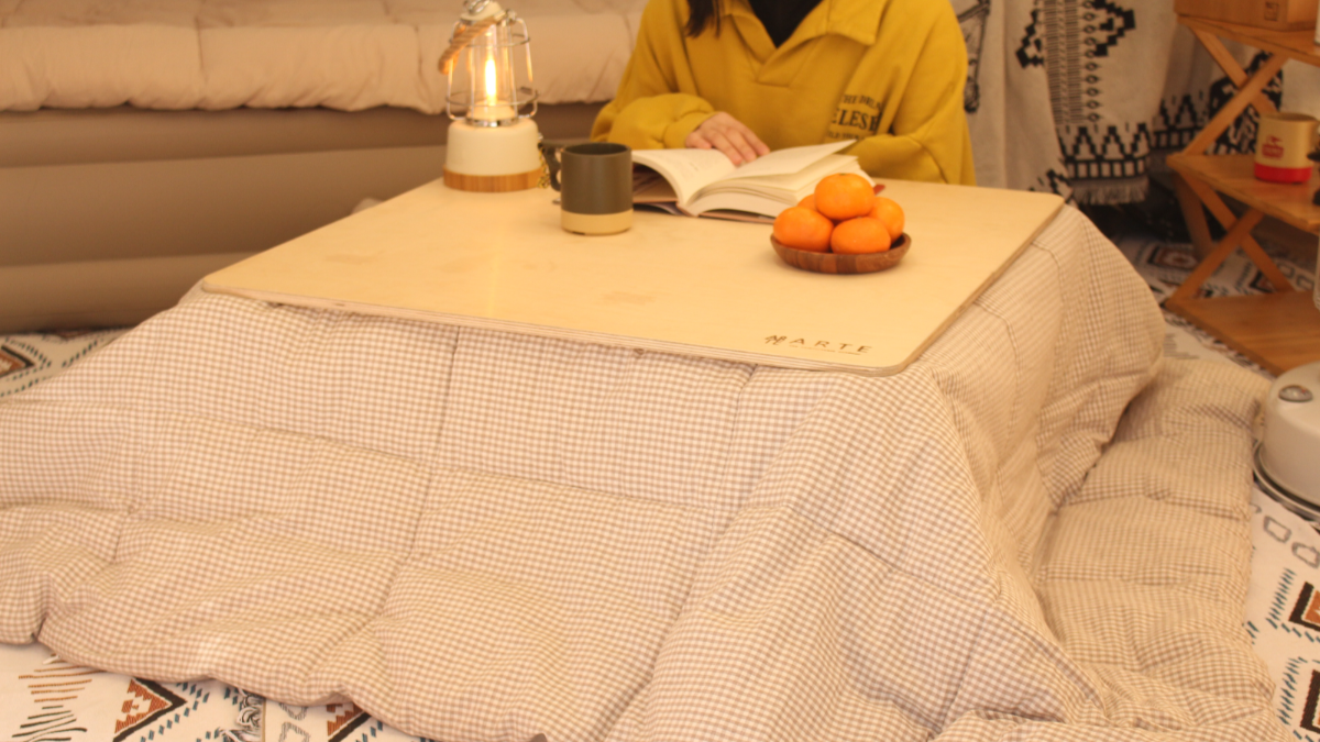 The Ultimate Cozy Camping Essential: Winter Kotatsu Table
