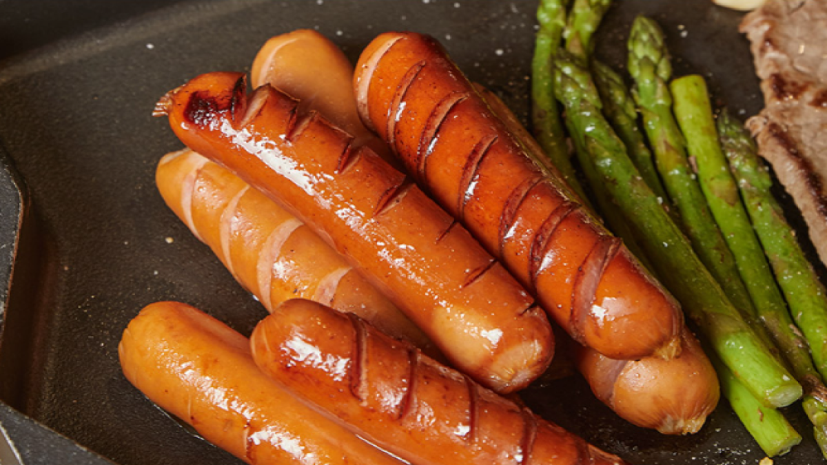 [ 0.1% 단일품종] 소고기 이상의 맛이 나는 버크셔K로 만든 소시지