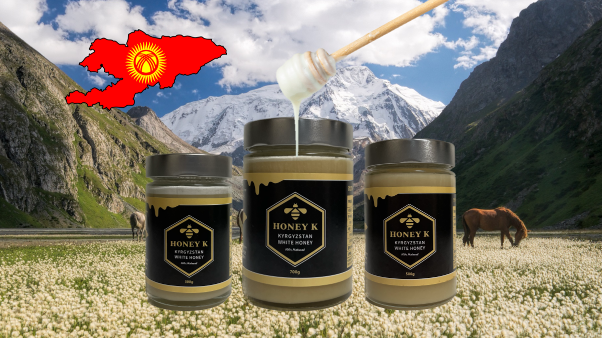 [면역력 3000m 벌크업] 프리미엄 천산벌꿀 키르기즈스탄 화이트허니