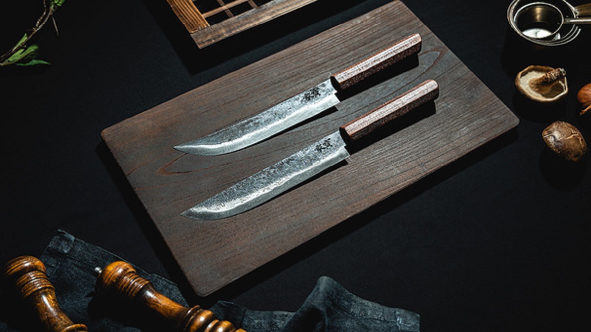 朝鲜最锋利的刀，环刀的锋芒在40年铁匠手中重现！