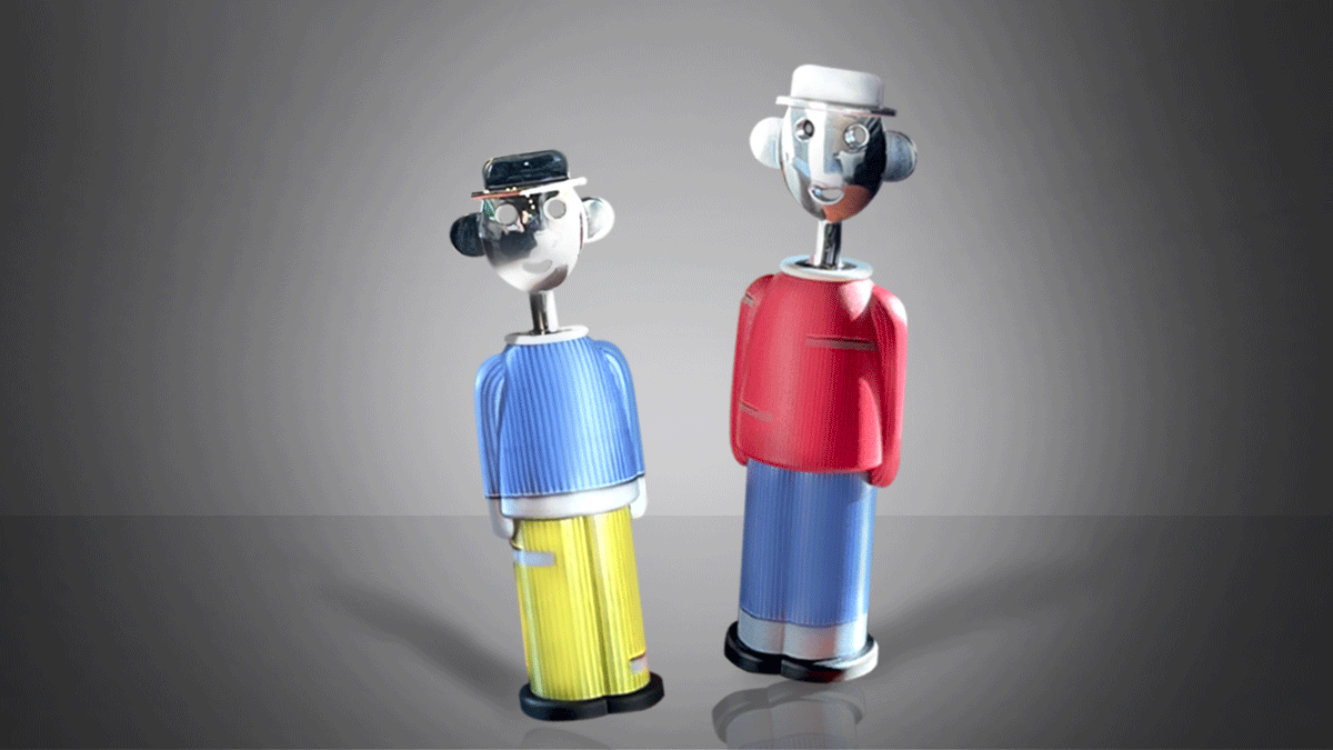 [한정] 현대미술 거장 박서보X이탈리아 명품브랜드 알레시 와인오프너&판화