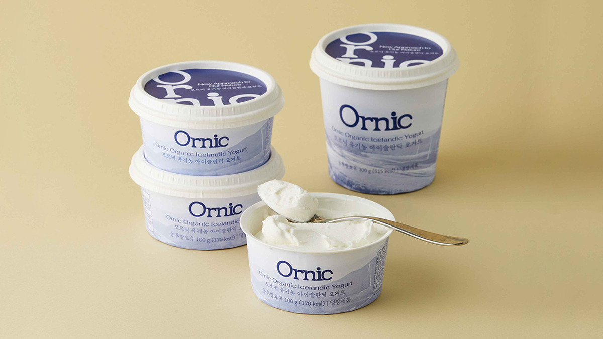 [たんぱく質11g] サムヤン牧場の有機牛乳で作った濃厚アイスランドヨーグルト