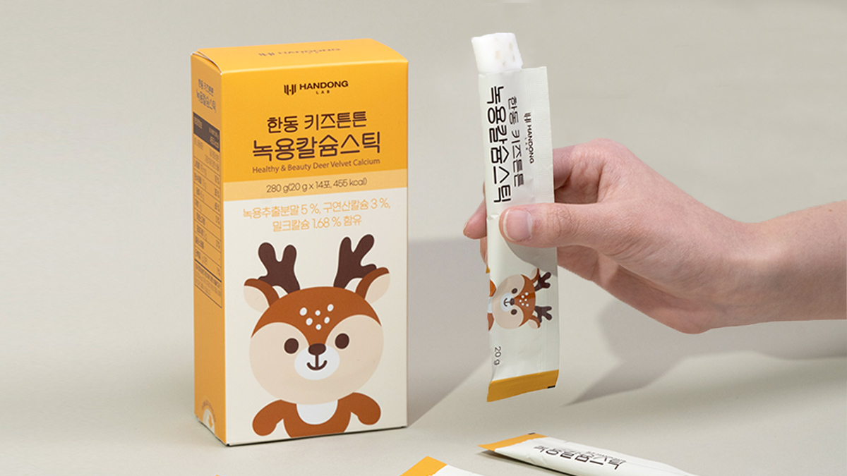 이게 녹용이라구요? 아이들이 먼저 찾는 녹용+칼슘 스틱