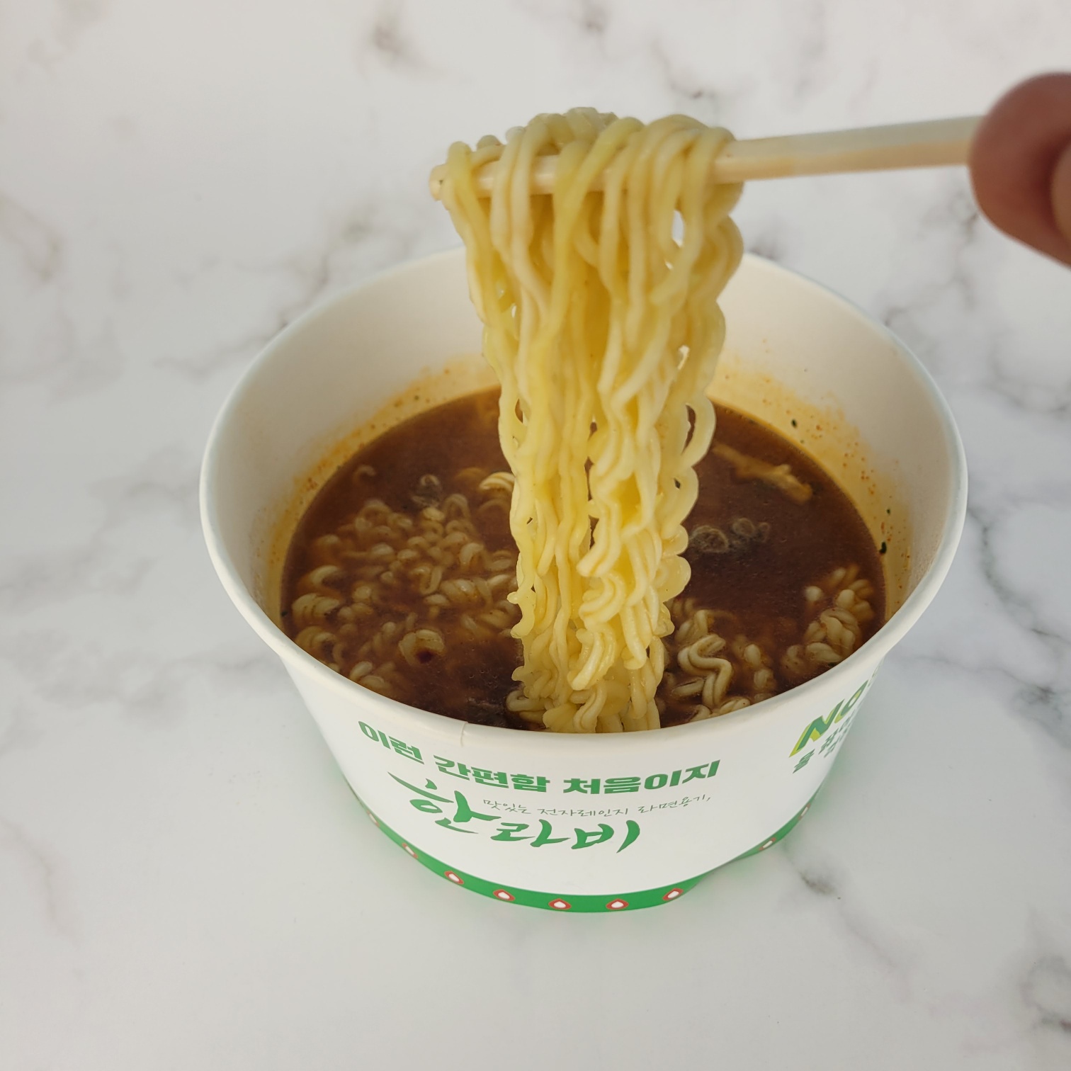 전자렌지로 봉지라면을 컵라면처럼 간편하게, 더 맛있게