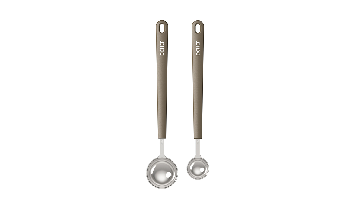 Finally here! The [Daily Chef Long-Handle Measuring Spoon] that makes cooking fun even for beginners