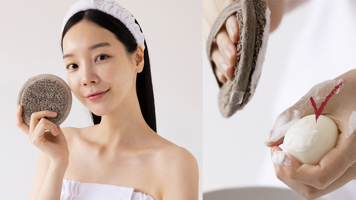  2만원대로  간편하게 깐 달걀 피부 만들기 -  린넨퍼프