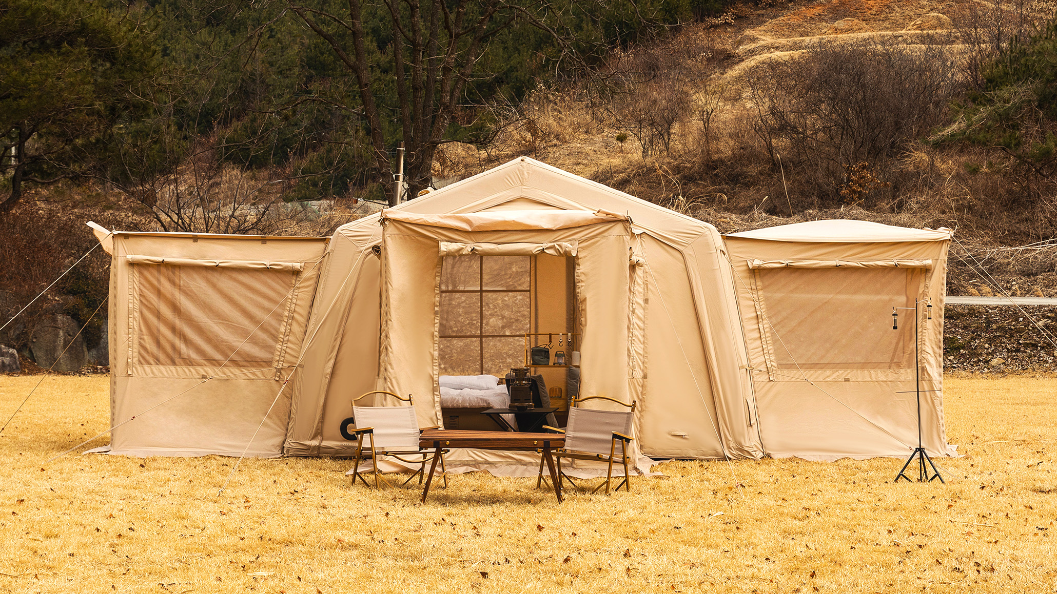 [Limited Stock] Extra Large 16.2m² Air Tent | Easy Setup Around 1 Million KRW