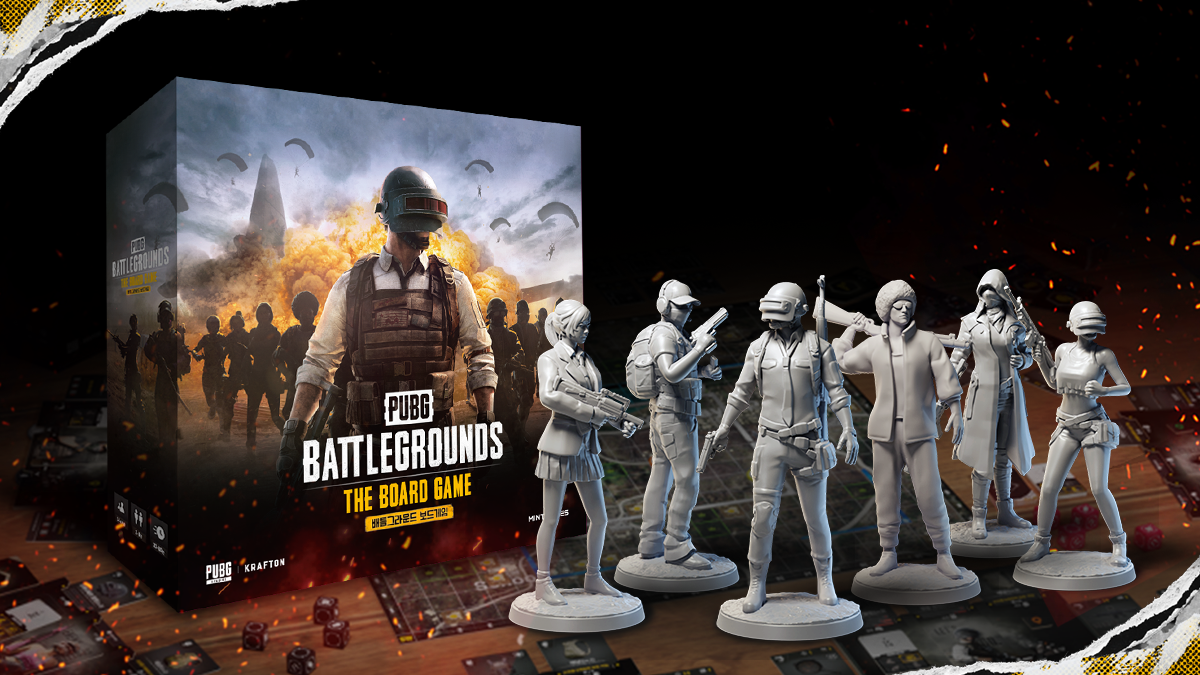 배틀로얄의 긴장감을 테이블 위에서! <배틀그라운드 보드게임>