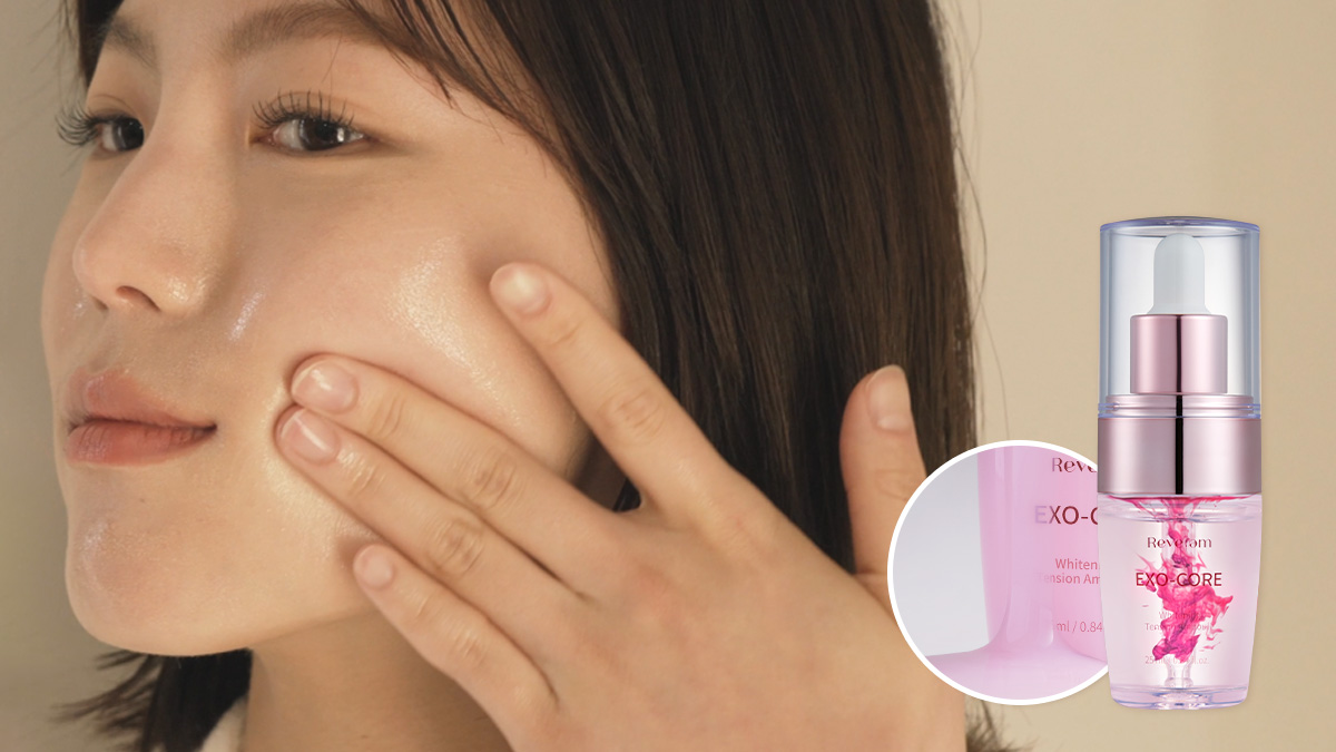 모공 하나에 1700개 입자를 가득 | 주름생길 틈 없는 탄력 착붙 앰플