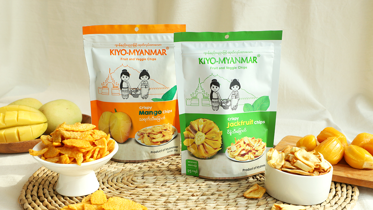 [4.5 Encore] Crunchy! Crispy! Myanmar Diamond Mango & Jackfruit Kiyo Crispy Chips