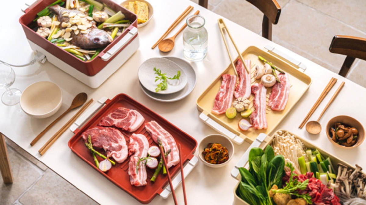 그릴팬 + 4.5L냄비 + 핫플레이트 풀세트 이 모든게 10만 원대