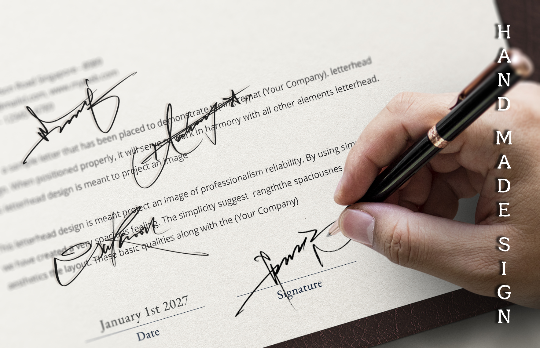 [Personal Branding] Promote Yourself with a Unique Signature Design
