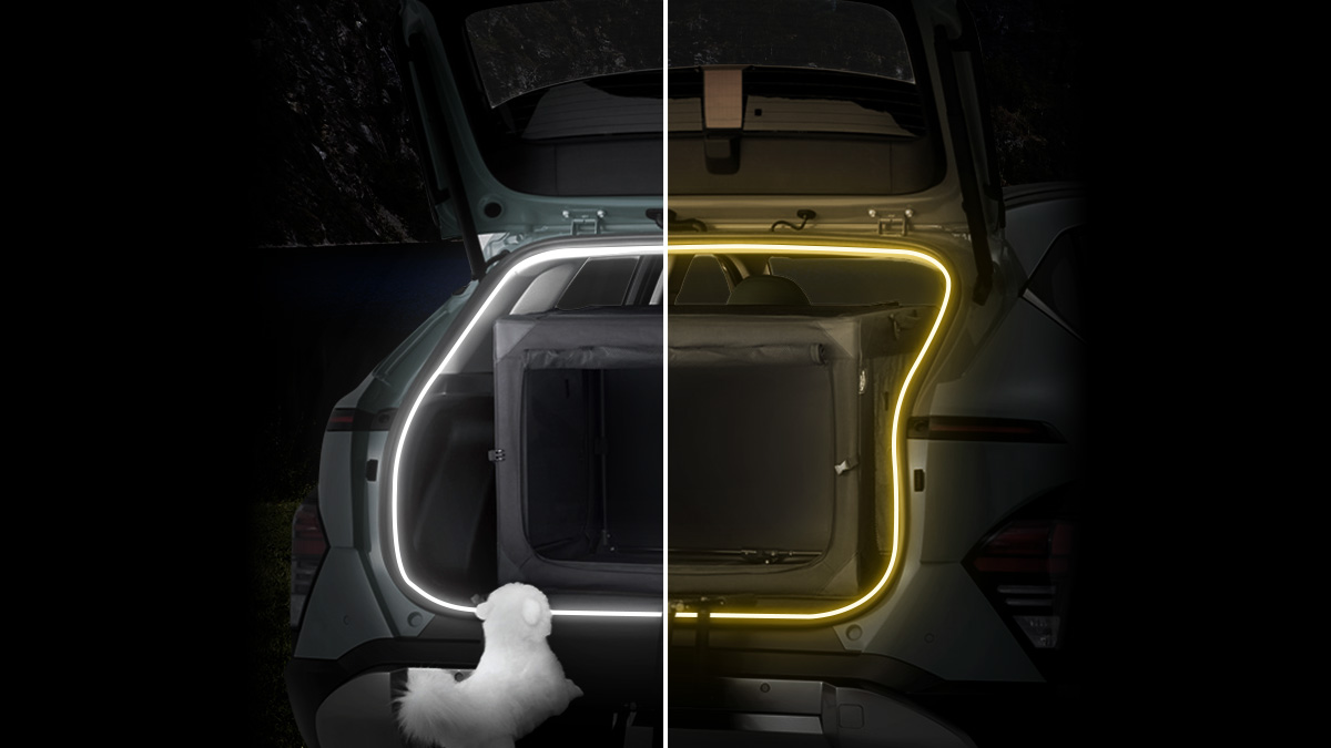Emotional car camping trunk LED bar surface-lit bread DIY set 5M