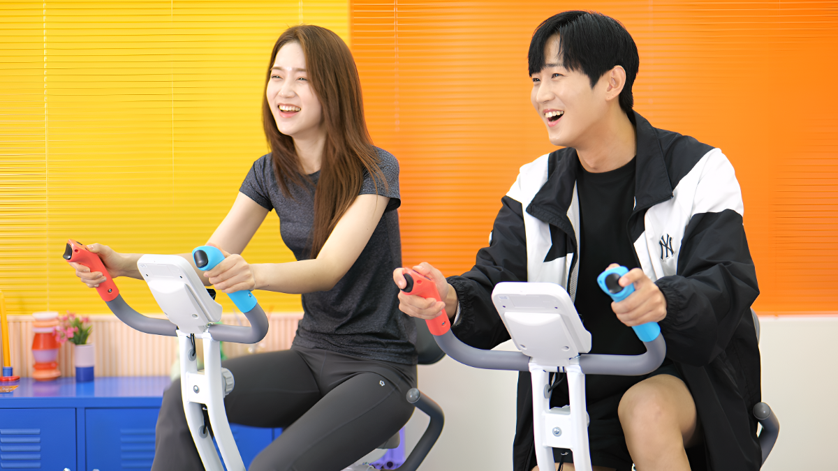 하루 20분 게임만 했는데 1000칼로리 순삭! 30만원대 실내 자전거