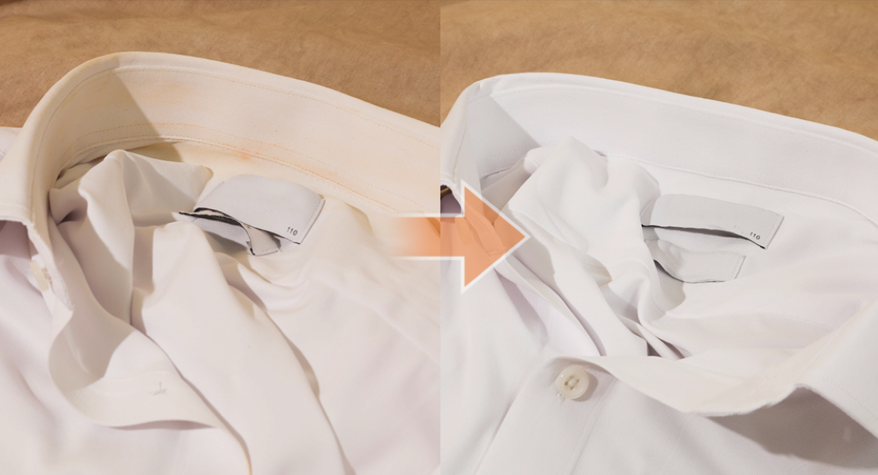 補正なし！洗濯前後のリアルなビフォーアフター。再登場した洗剤革命〈バルム洗剤〉