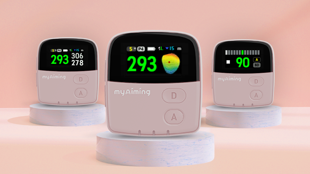 [와디즈 최초공개] 골프 에이밍을 품은 음성 GPS 거리측정기 굿보이스