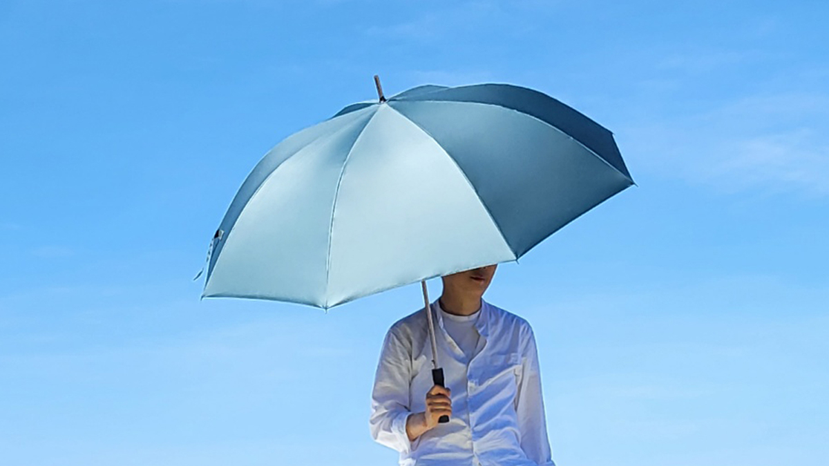 Carbon Ultra-Light 351g / Super Water-Repellent / Heat & Light Blocking / 99% UV Protection All-in-One Golf Umbrella