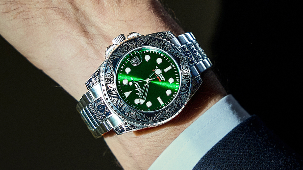 [Limited Edition] Luxury Automatic Watch Engraved by a Former Rolex Watchmaker