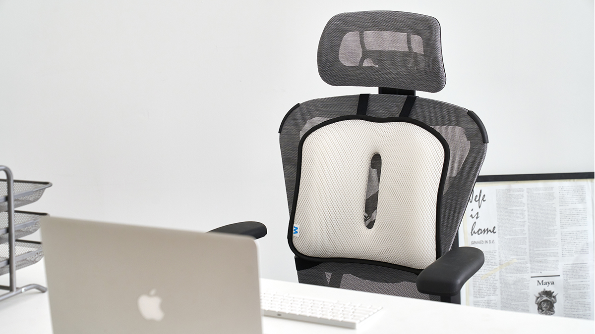 椅子紧贴！守护核心的3D空气网眼靠背垫与坐垫 | 몽샤