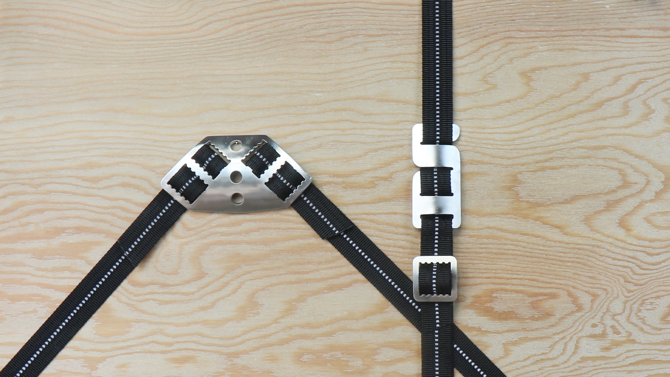 [新概念] 抗风雨篷布织带，环扣连接雏菊链