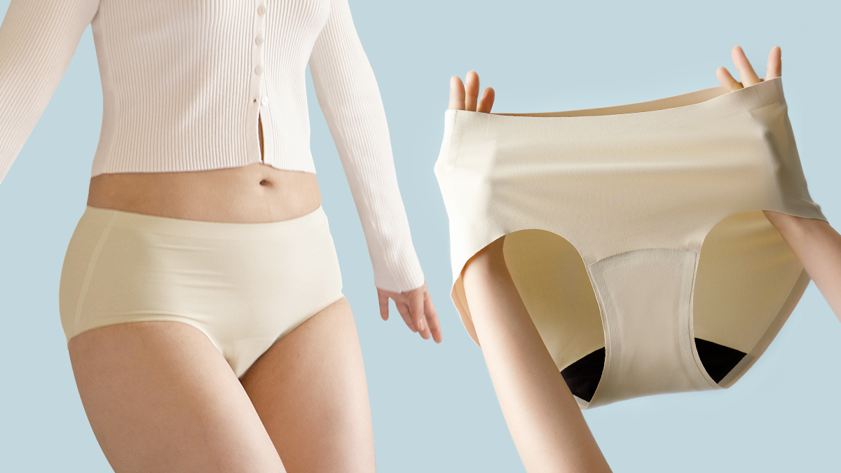 입어만 주세요. 특수 제작 에어론100%원단이 전부 흡수할게요. 무브팬티