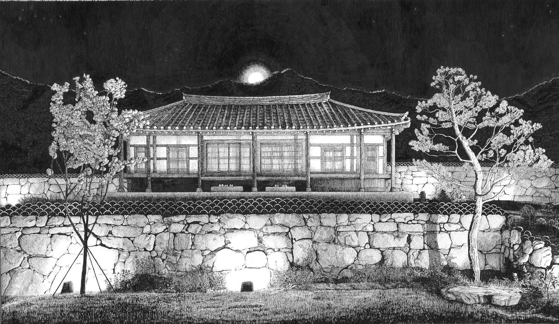 서울일러스트페어 조기 완판 오건호 작가의 펜드로잉 와디즈 에디션