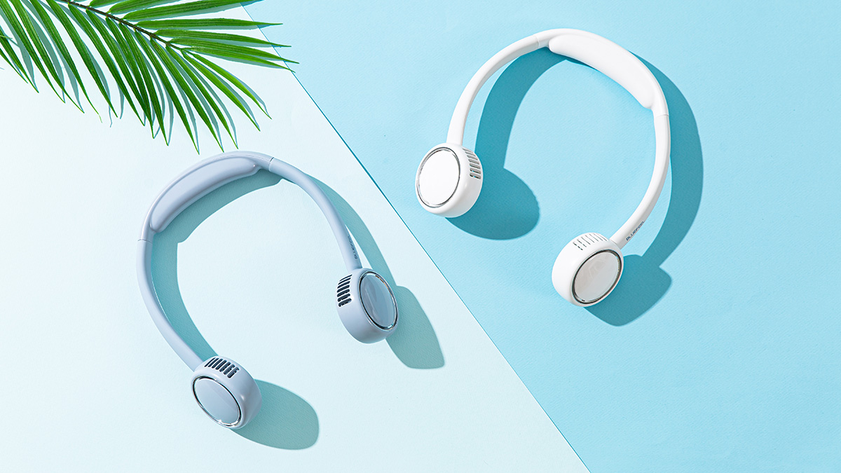 [2nd Pre-order Encore!] Hands-Free Slim Neckband Fan by At-C