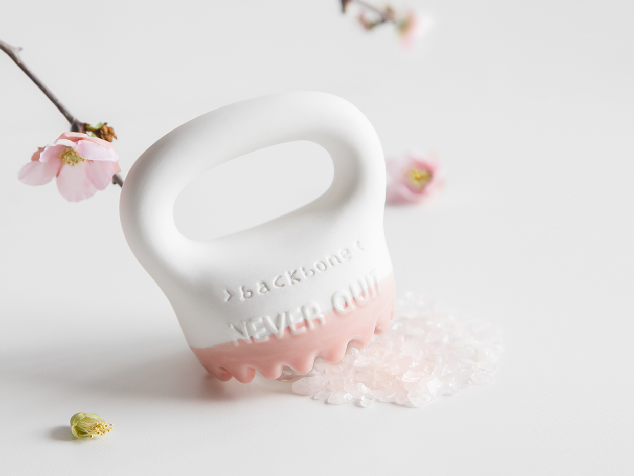 [100 Million+ Sold 5.0 Rating] Deflate Puffiness with Massage! Pink Kettlebell Gua Sha