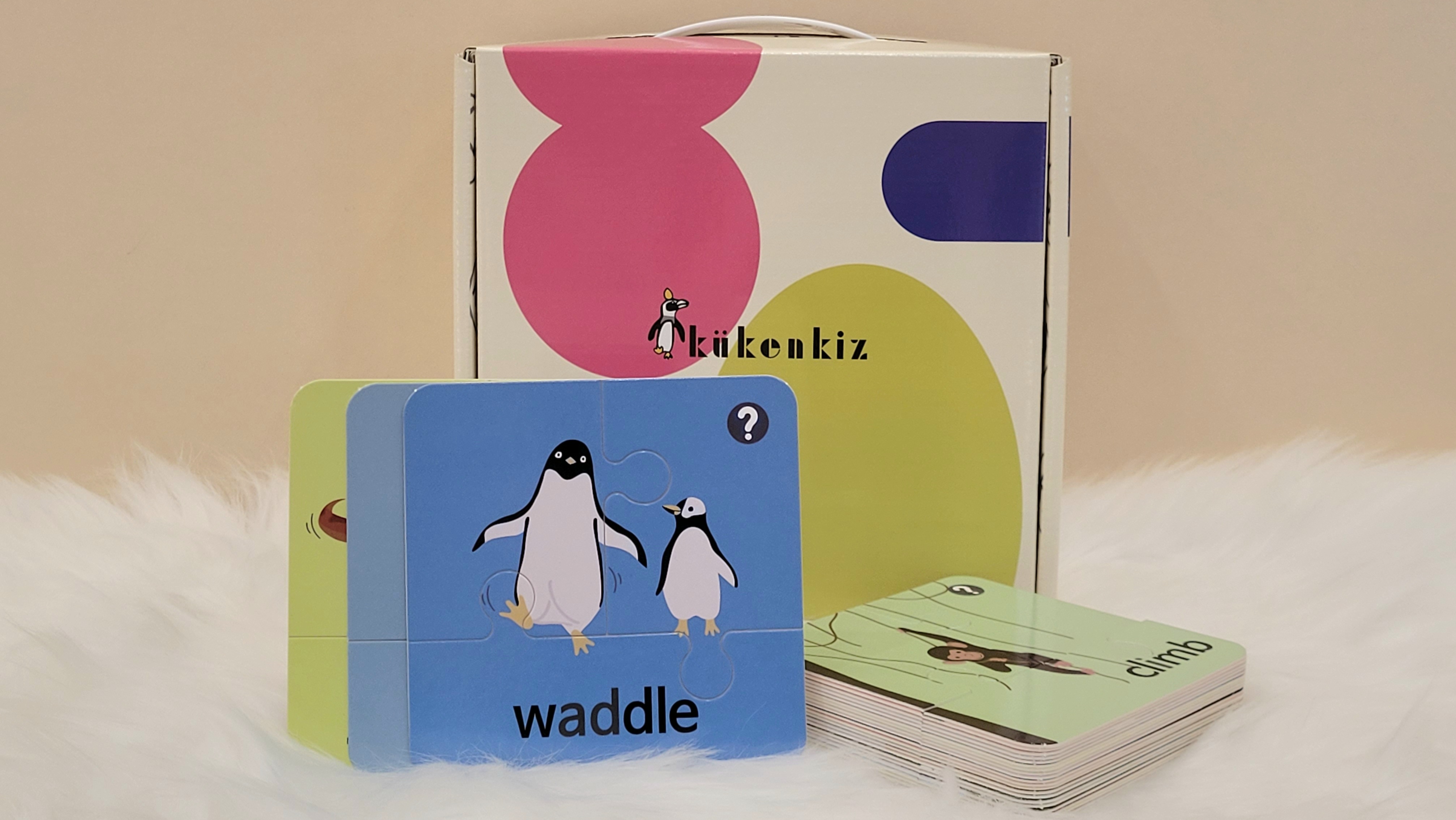 [KukenKids Puzzle & Craft Kit] Mastering English the Fun Way