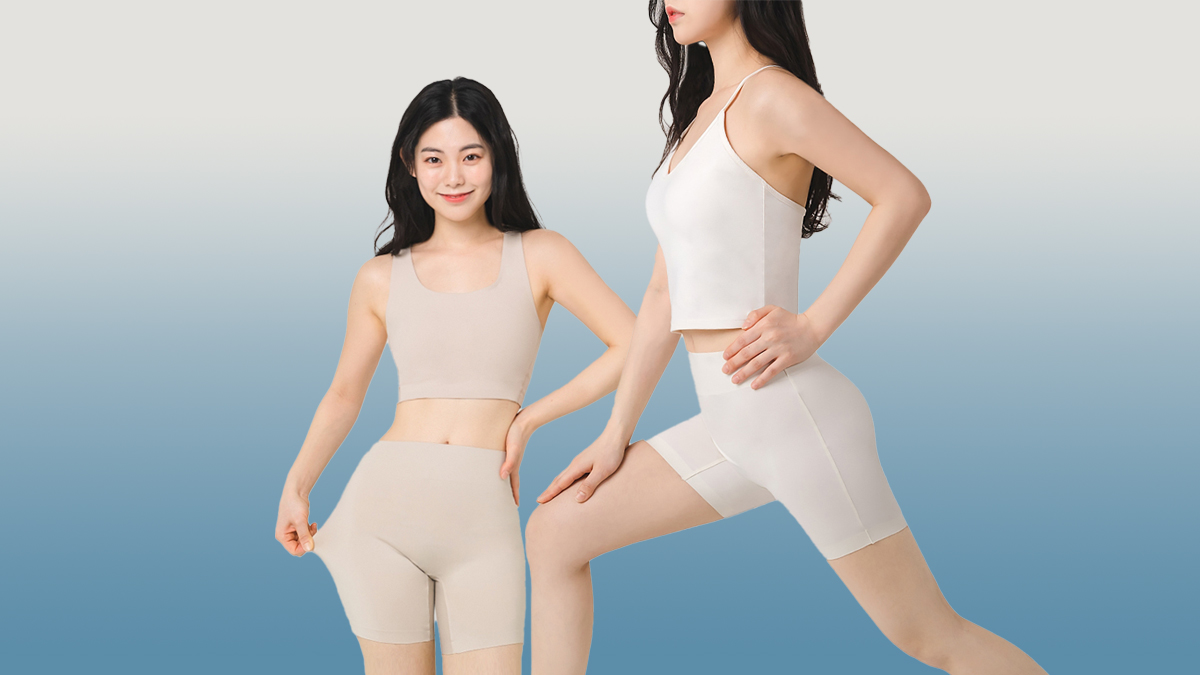 더이상 허벅지 말림 없음! 심리스로 땀은 배출하고 핏은 살리는 스스팬티 