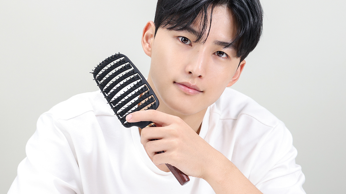 남자들의 골칫덩이, 옆머리 꽉 잡아드릴게요ㅣ다운펌브러쉬로 말리기만 하세요