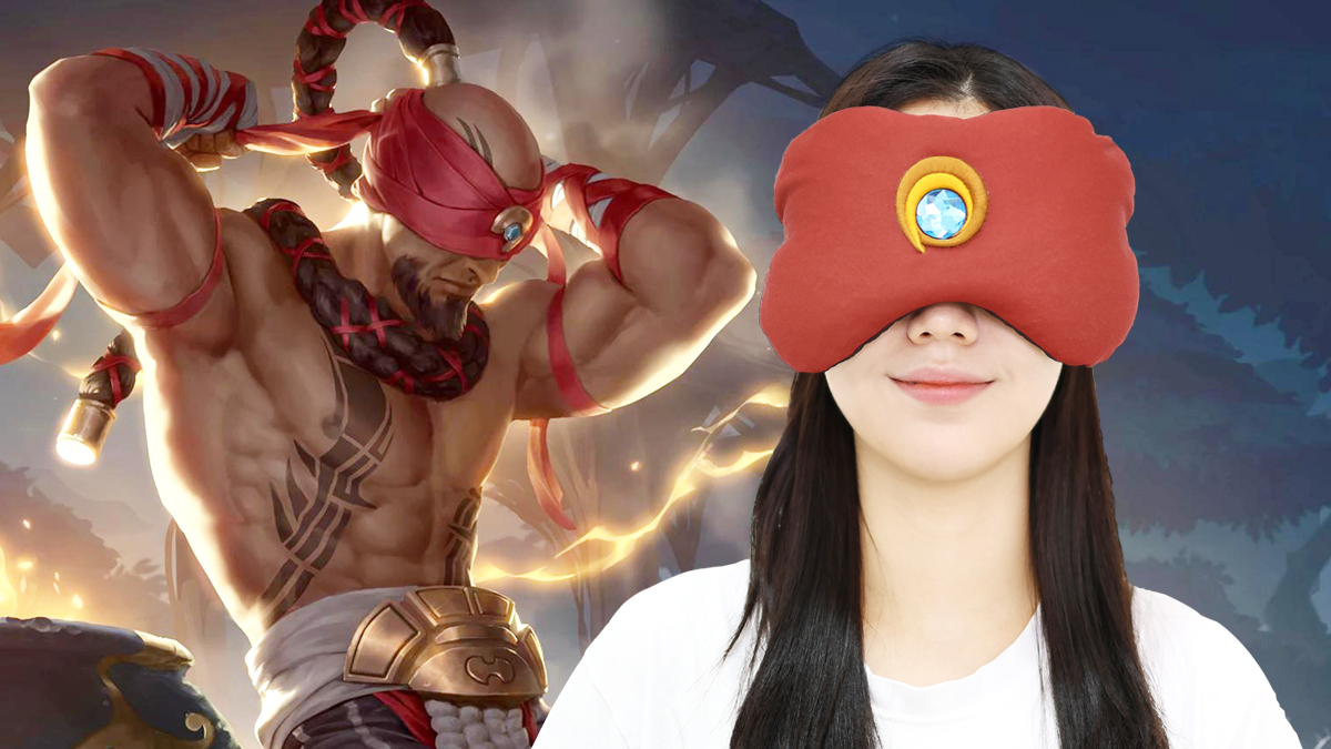 [LoL 안대]리신&티모 현실소환! 승리를 향한 최적의 수면 컨디션!