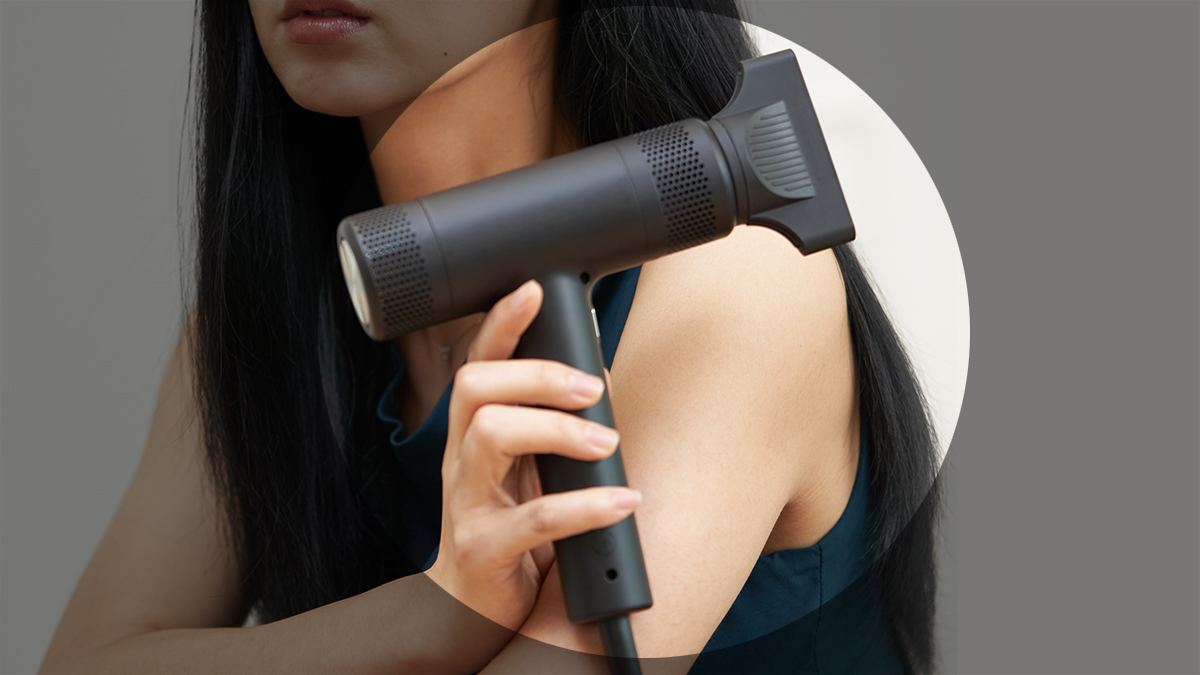 무게 300g 완벽한 헤어드라이기 [퓨어제트] 강력한 1600W BLDC