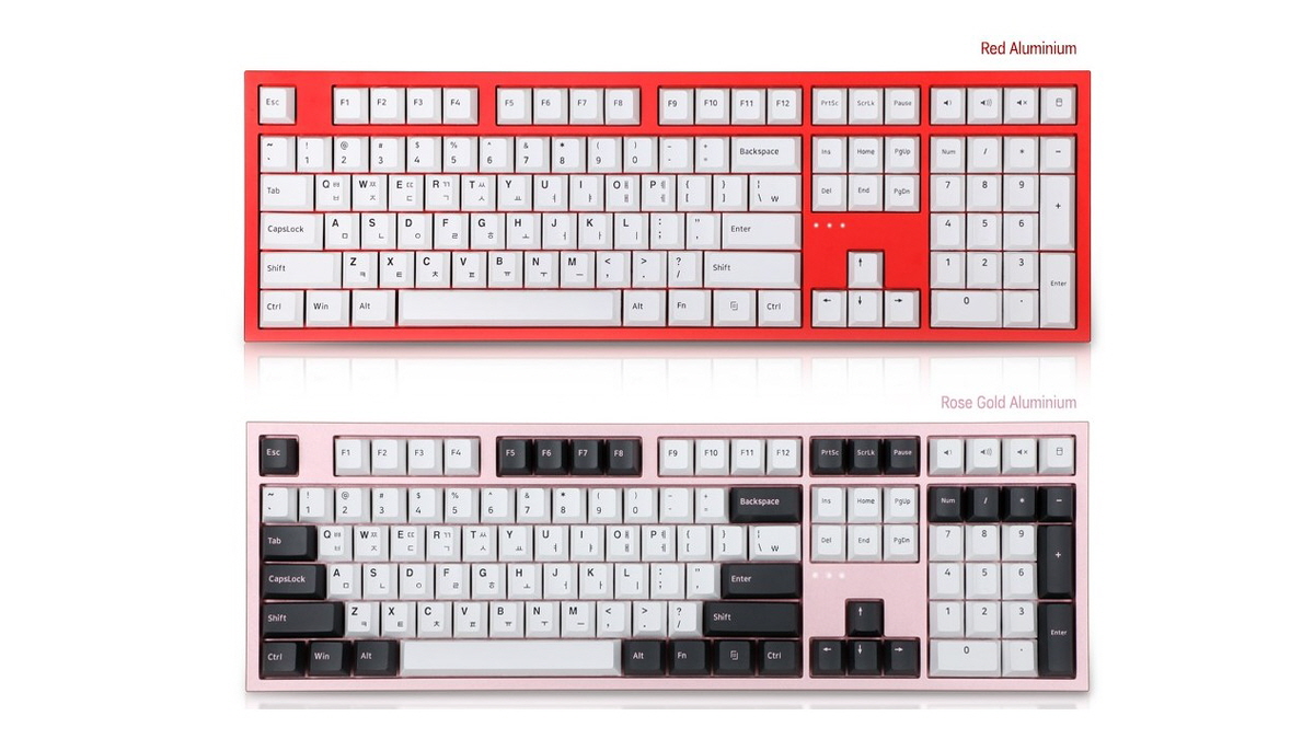 오피스 전문가용 블루투스 알루미늄 기계식 108배열 키보드 특별혜택 가격