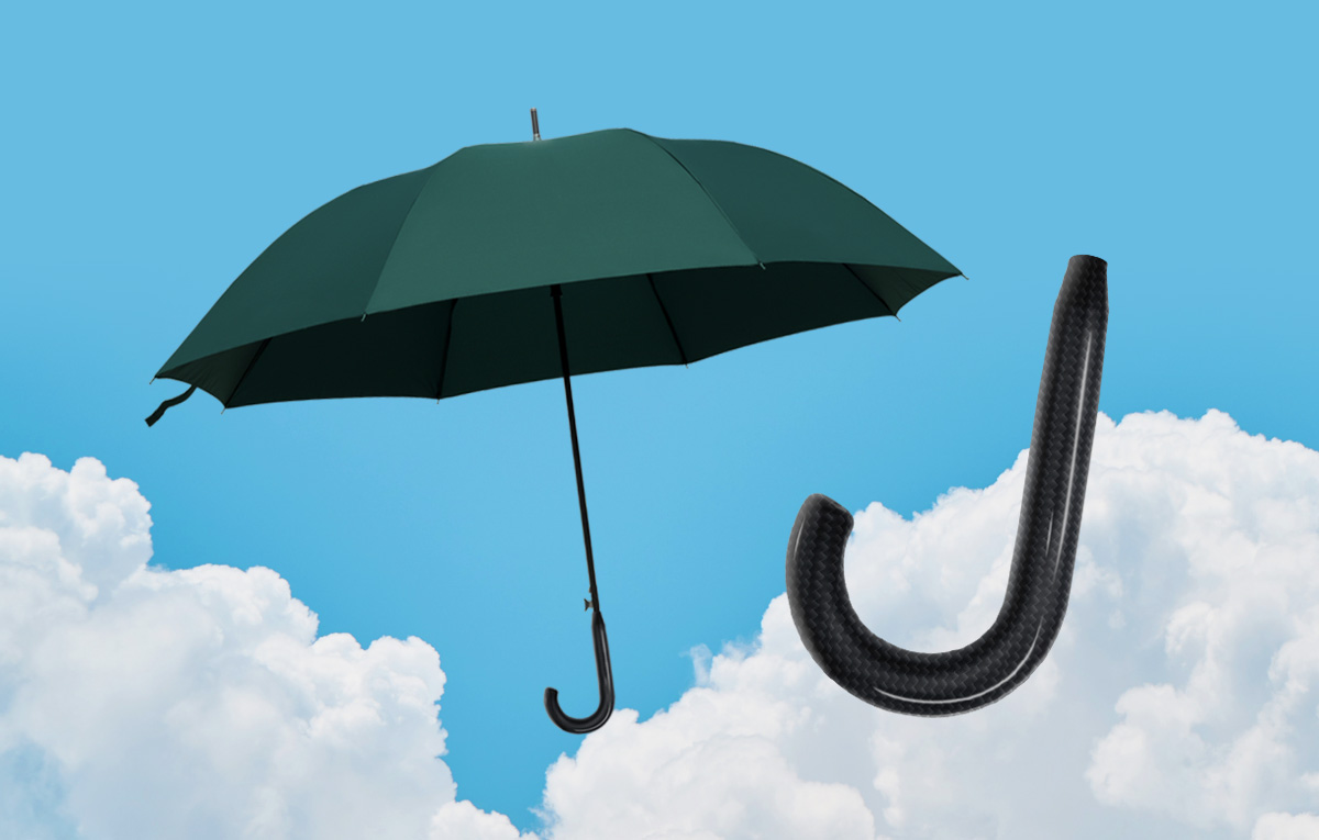 [1.4 Billion Umbrellas] Last funding of the year full-carbon long umbrella built to last 10 years