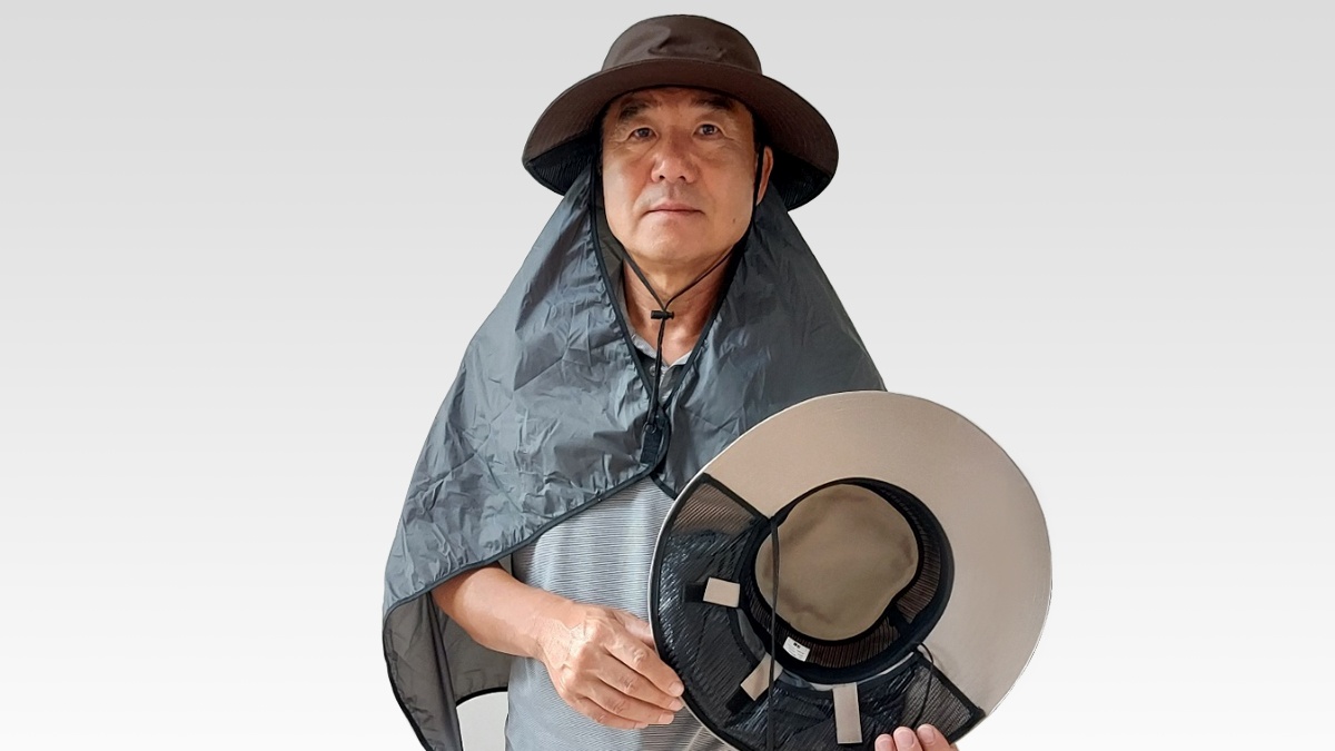 功能性防水帽（帽肩披风）