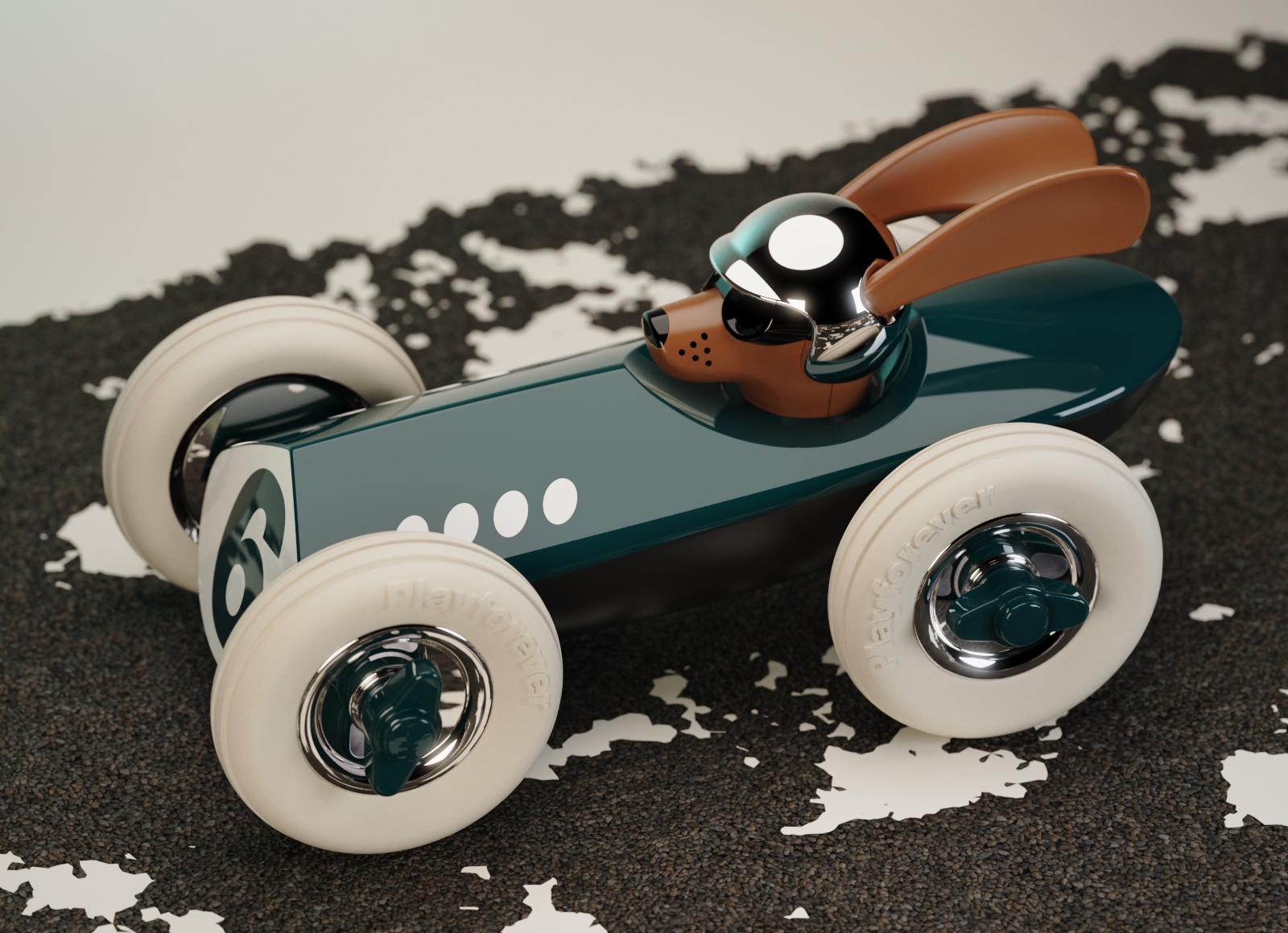 나랑 영원히 놀자! 영국 럭셔리 타임리스 아트토이 Playforever 