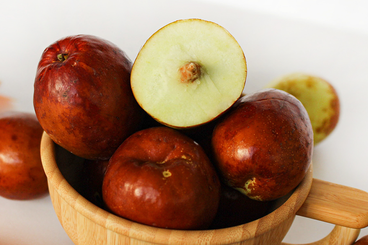 Crisp Apple Jujubes Harvested at Peak Sweetness—King Apple Jujubes