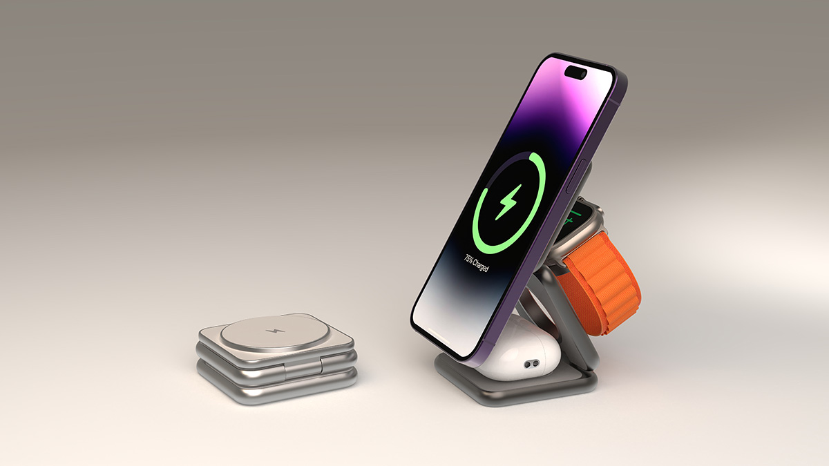 [글로벌 4.6억] 갤럭시도 같이 왔어요 | 더베러 3in1 무선충전기